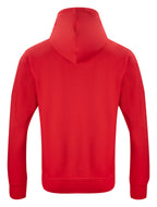 Clique Classic Hoody Full Zip – Rød – bakside