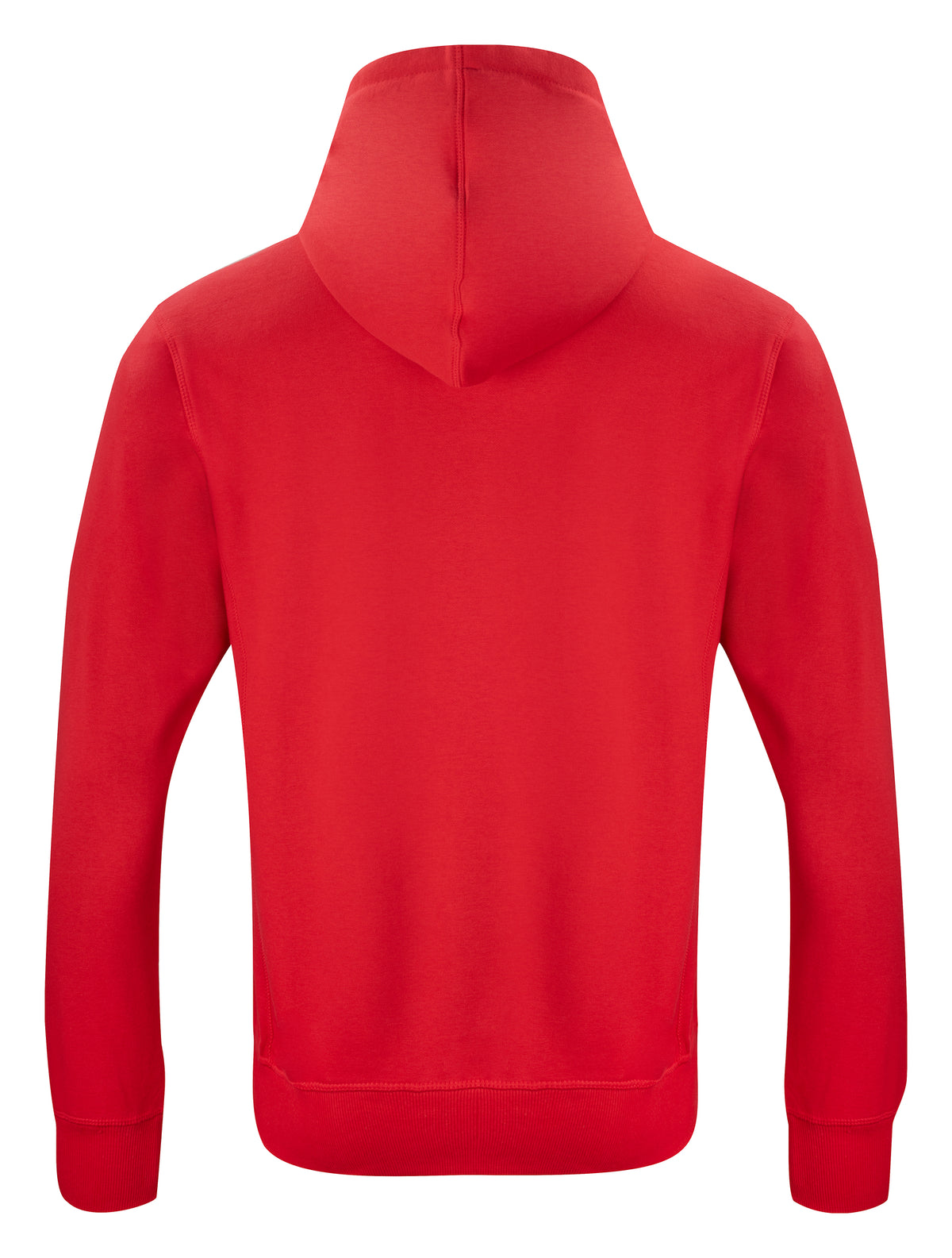 Clique Classic Hoody Full Zip – Rød – bakside