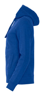 Clique Classic Hoody Full Zip – dame – Blåmelert – venstre side