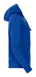 Clique Classic Hoody Full Zip – dame – Blåmelert – høyre side
