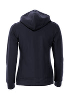 Clique Classic Hoody Full Zip – dame – Mørk marineblå – bakside