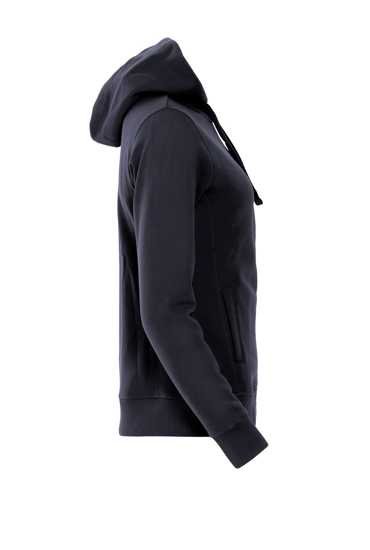Clique Classic Hoody Full Zip – dame – Mørk marineblå – høyre side
