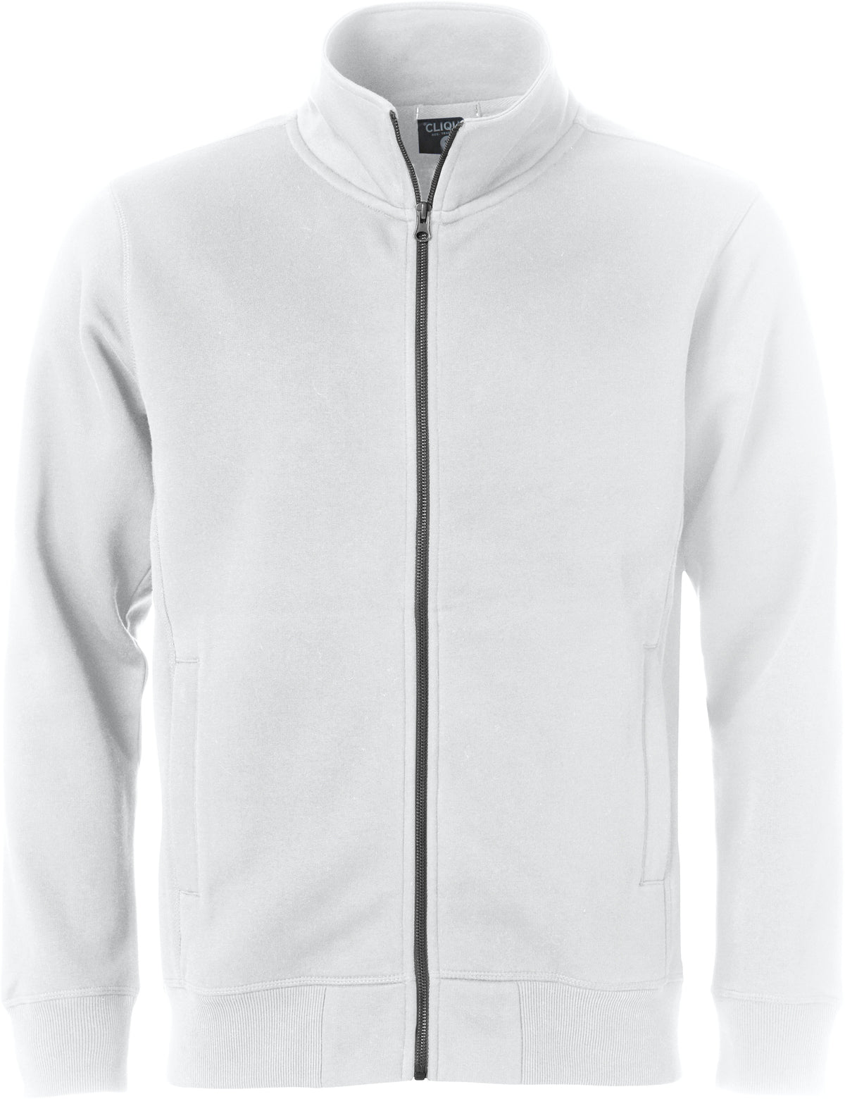 Clique Classic Cardigan – Hvit – forside