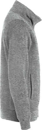 Clique Classic Cardigan – Gråmelert – høyre side