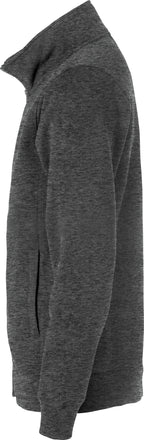 Clique Classic Cardigan – Antrasittmelert – venstre side