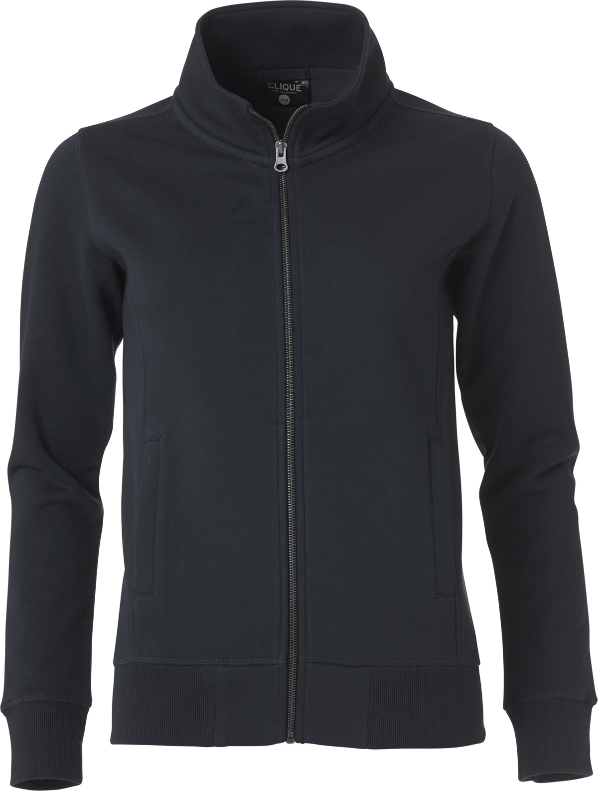 Clique Classic Cardigan – dame – Svart – forside