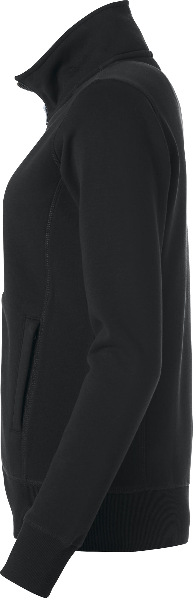 Clique Classic Cardigan – dame – Svart – venstre side
