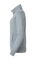 Clique Classic Cardigan – dame – Gråmelert – venstre side