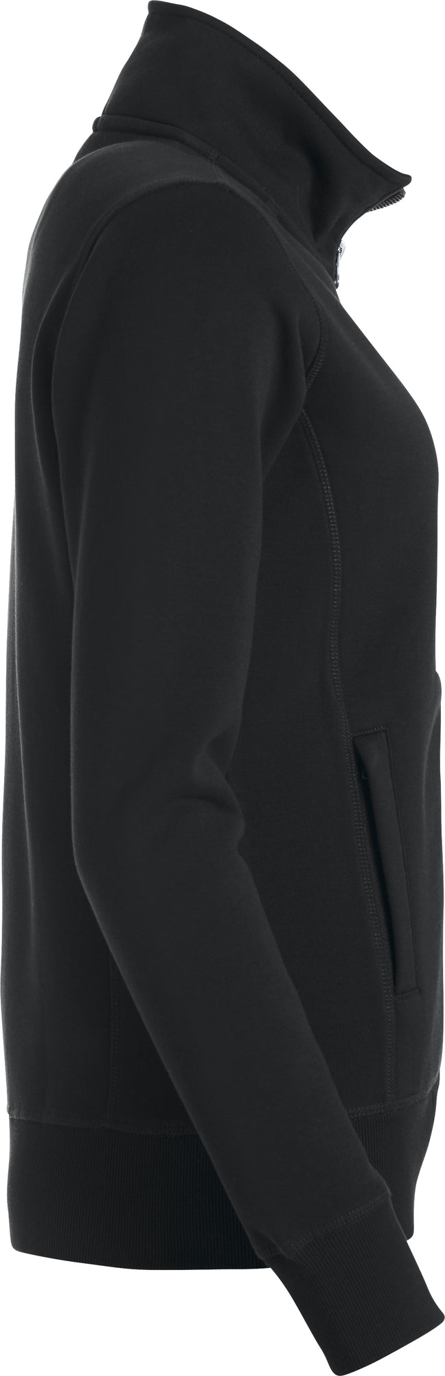 Clique Classic Cardigan – dame – Svart – høyre side