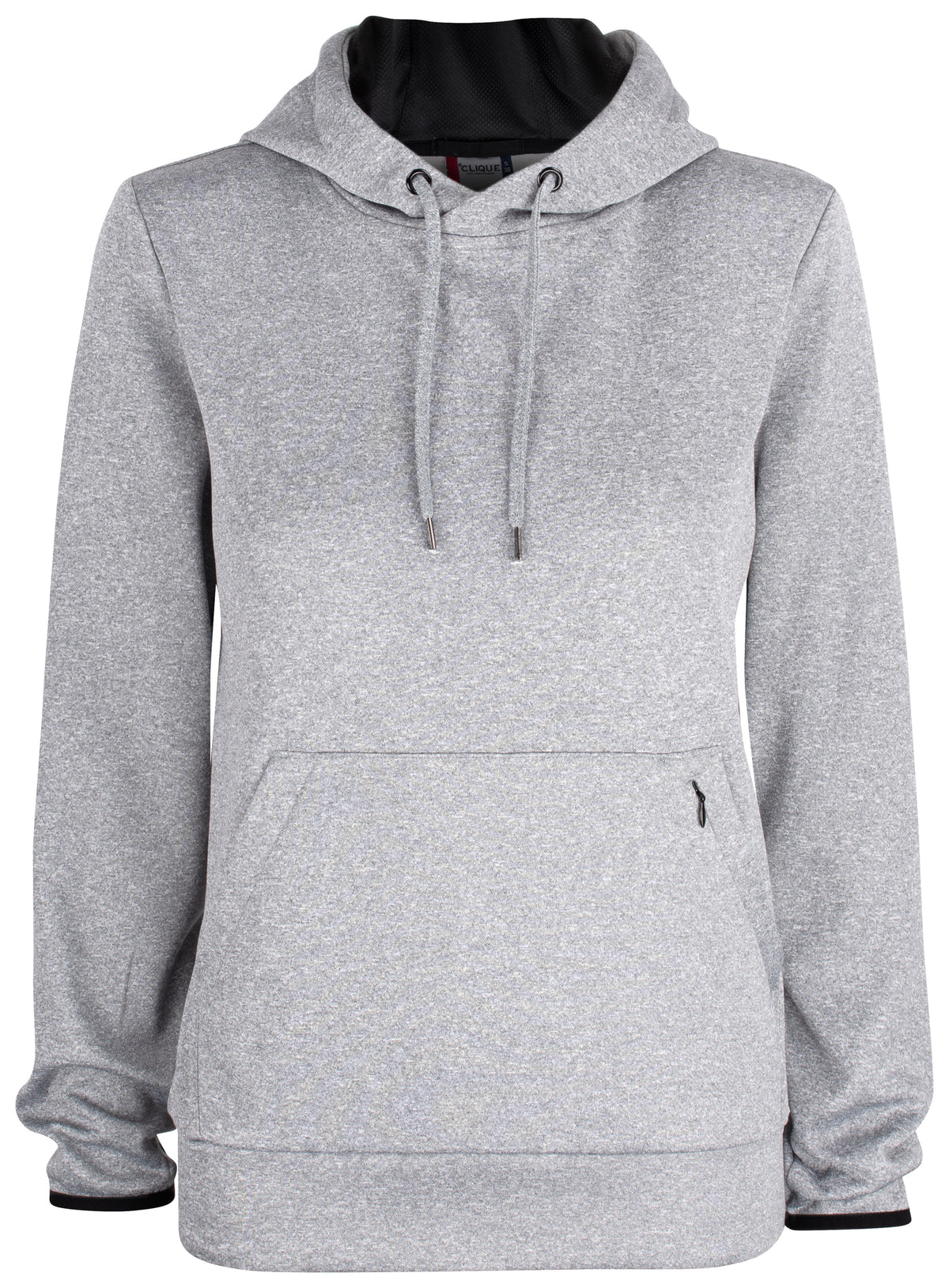 Clique Oakdale – dame – Askegrå – forside