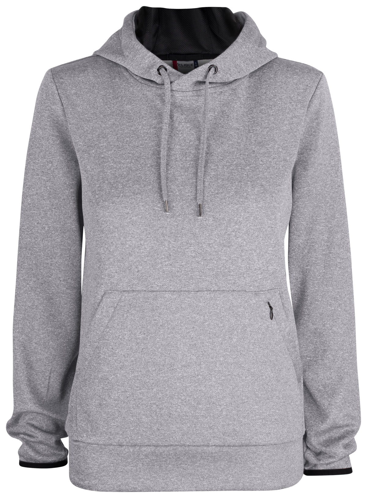 Clique Oakdale – dame – Gråmelert – forside