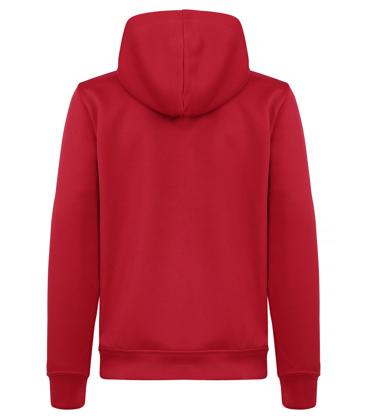 Clique Basic Active Hoody – junior – Rød – bakside