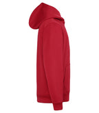 Clique Basic Active Hoody – junior – Rød – høyre side
