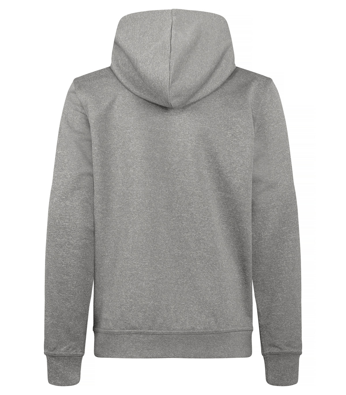 Clique Basic Active Hoody – junior – Gråmelert – bakside
