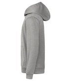 Clique Basic Active Hoody – junior – Gråmelert – venstre side