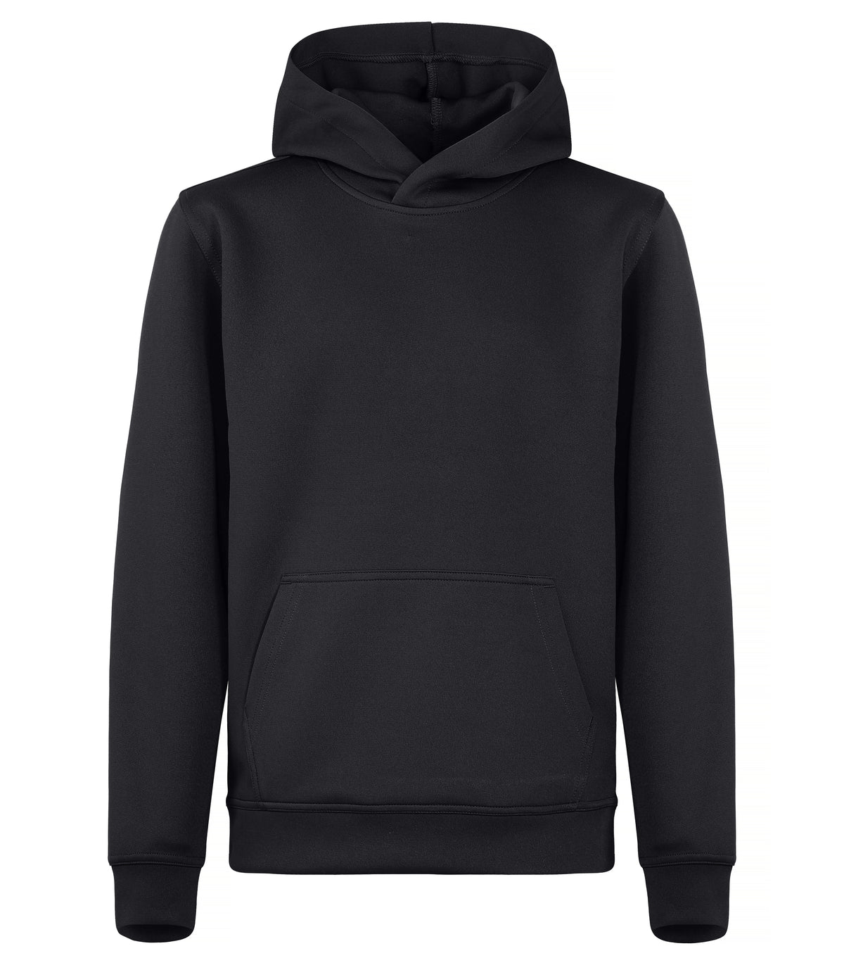 Clique Basic Active Hoody – junior – Svart – forside