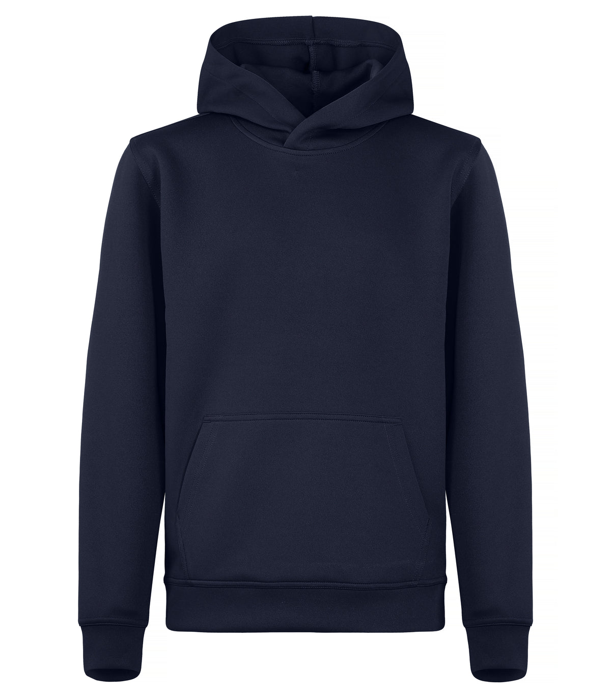 Clique Basic Active Hoody – junior – Mørk marineblå – forside