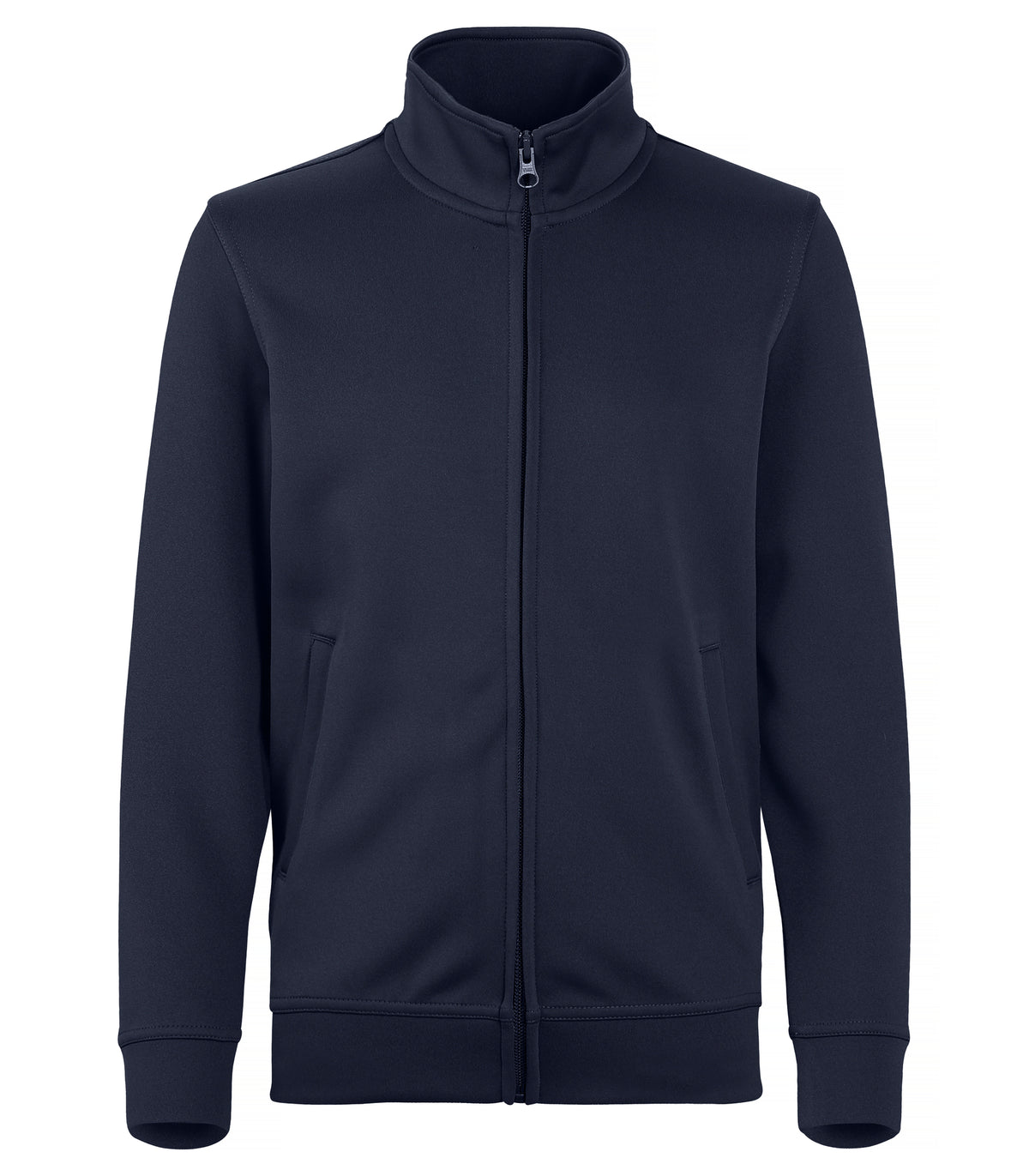 Clique Basic Active Cardigan – junior – Mørk marineblå – forside