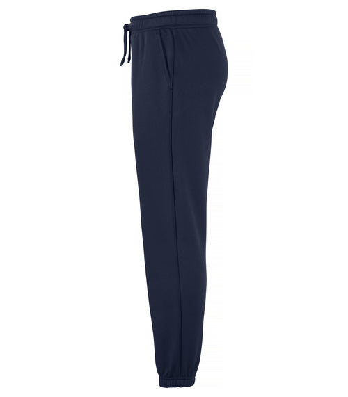 Clique Basic Active Pants – junior – Mørk marineblå – venstre side