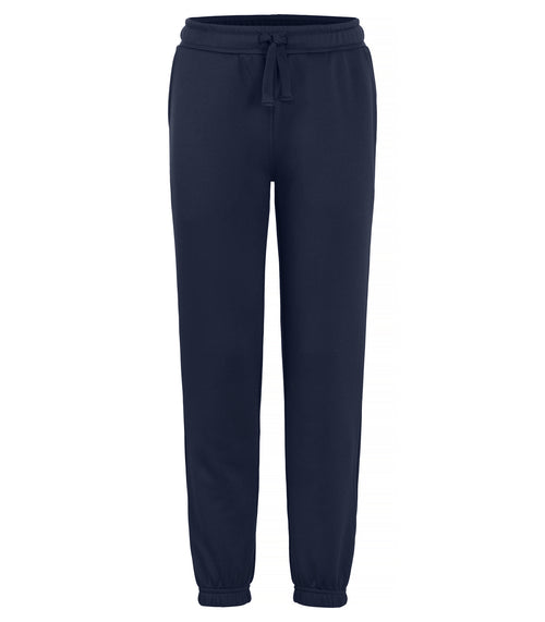 Clique Basic Active Pants – junior – Mørk marineblå – forside