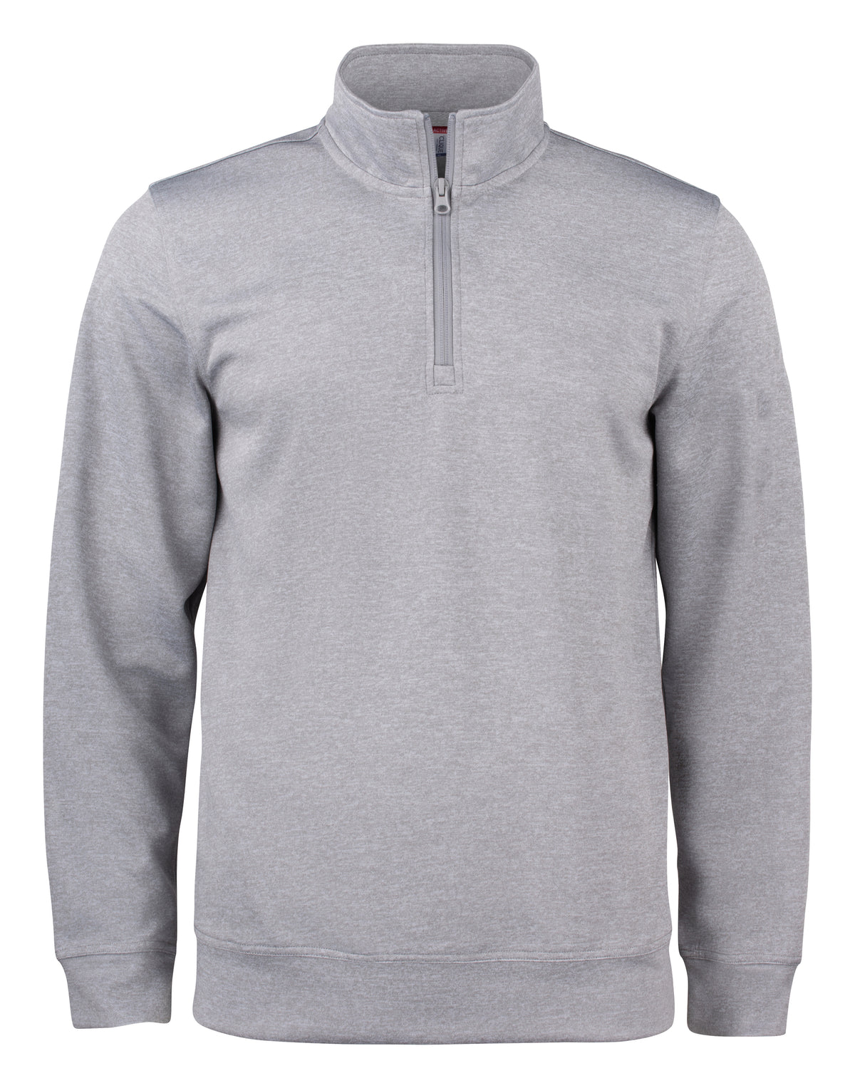 Clique Basic Active Half Zip – junior – Gråmelert – forside