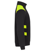 Clique Ambition Half Zip – Signalgul – høyre side