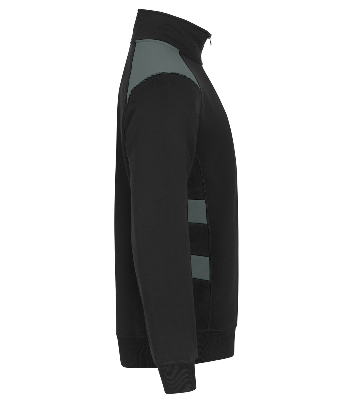 Clique Ambition Half Zip – Pistol – høyre side