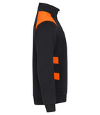 Clique Ambition Half Zip – Signaloransje – høyre side