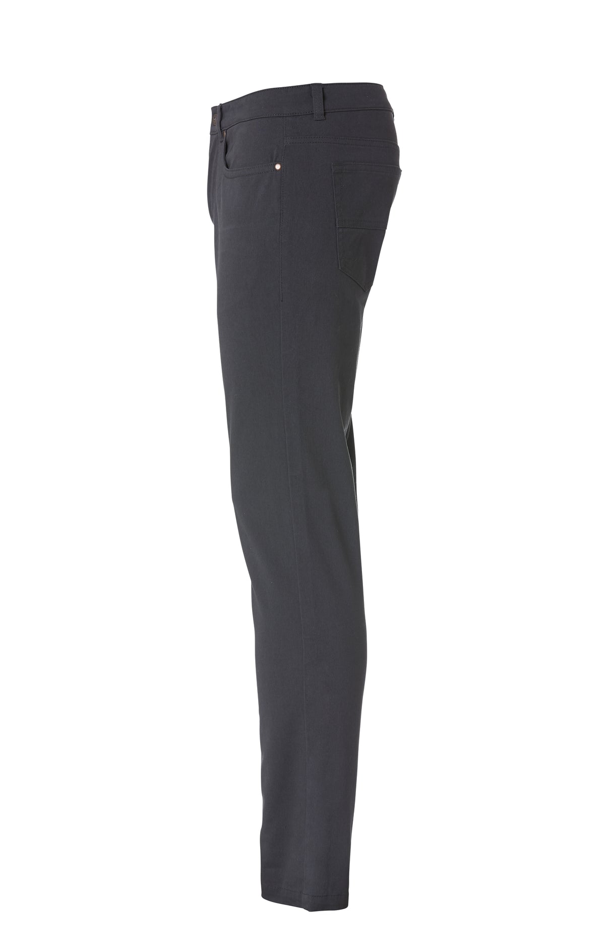 Clique 5-Pocket Stretch – Svart – venstre side