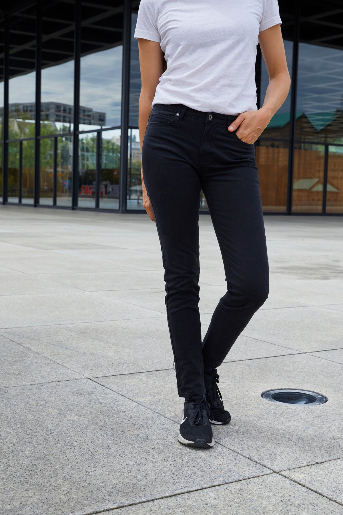 Clique 5-Pocket Stretch – dame –  – produktbilde
