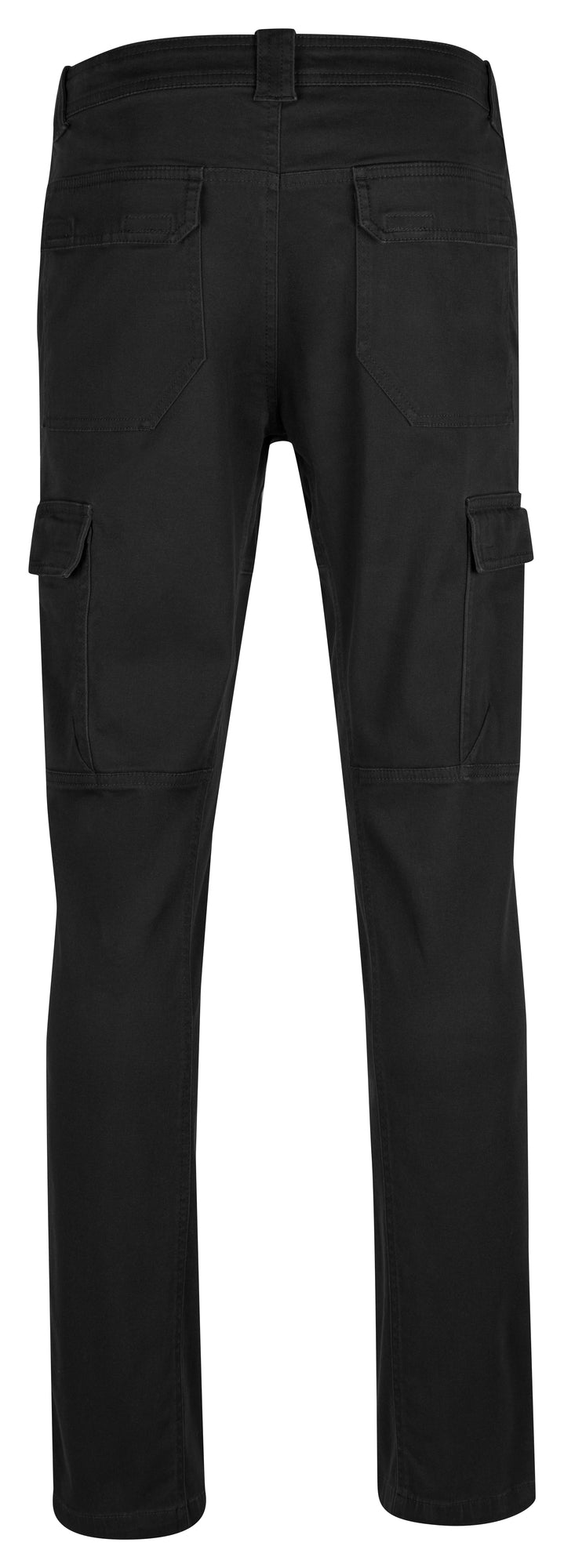 Clique Cargo Pocket Stretch – Svart – bakside