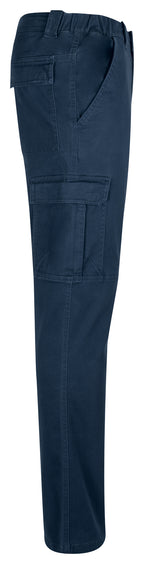 Clique Cargo Pocket Stretch – Mørk marineblå – høyre side