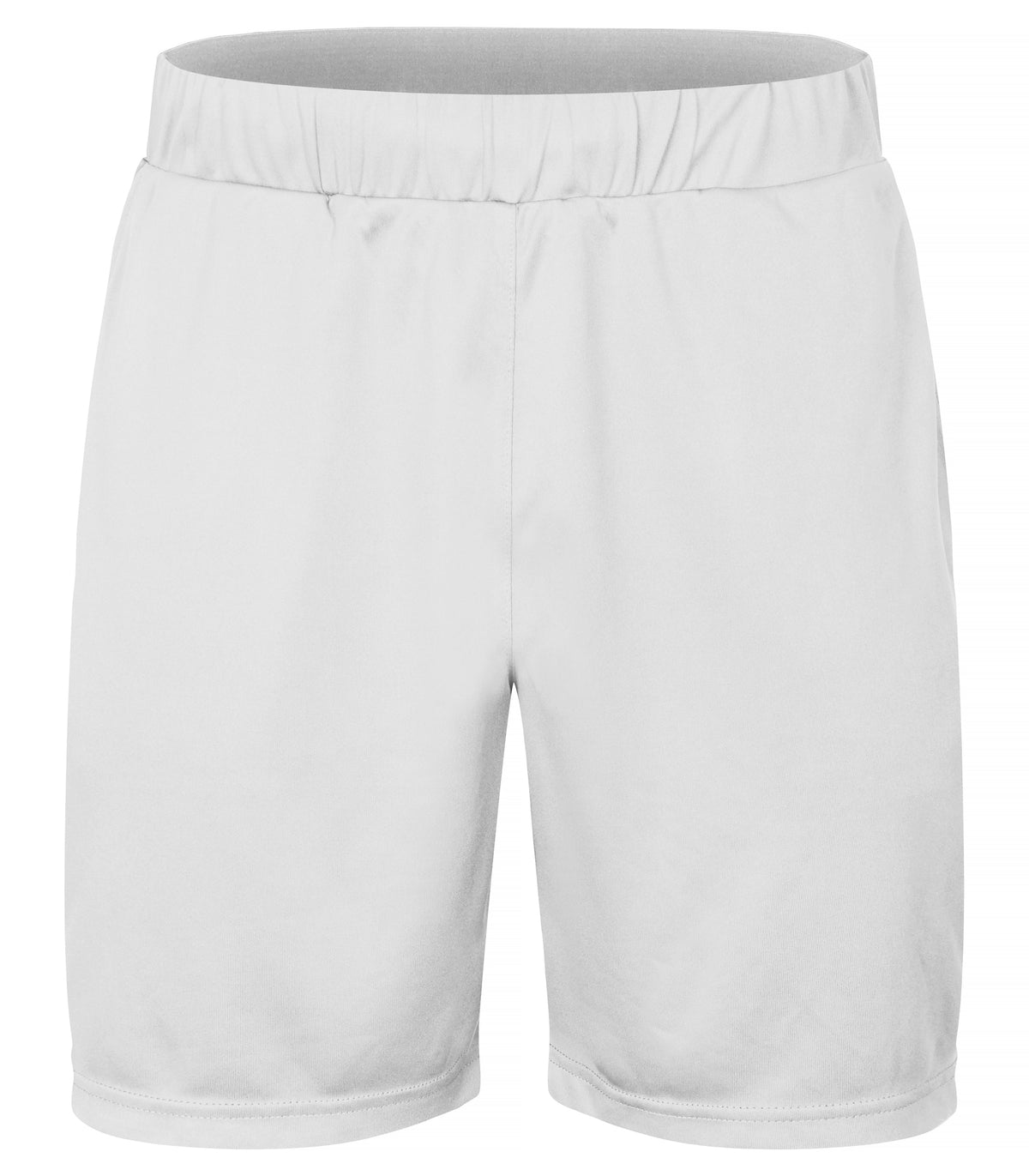 Clique Basic Active Shorts – Hvit – forside