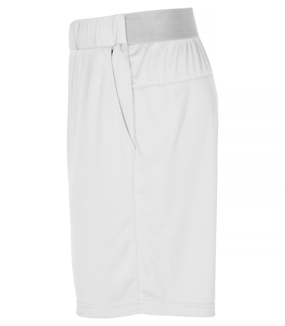 Clique Basic Active Shorts – Hvit – venstre side