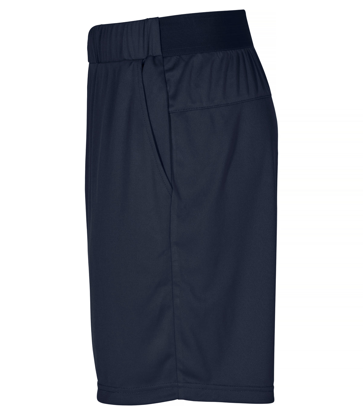 Clique Basic Active Shorts – Mørk marineblå – venstre side