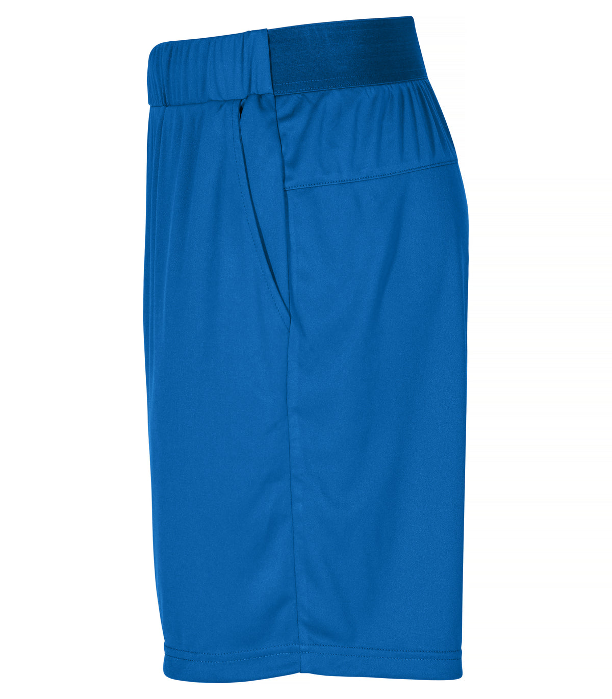 Clique Basic Active Shorts – junior – Kongeblå – venstre side