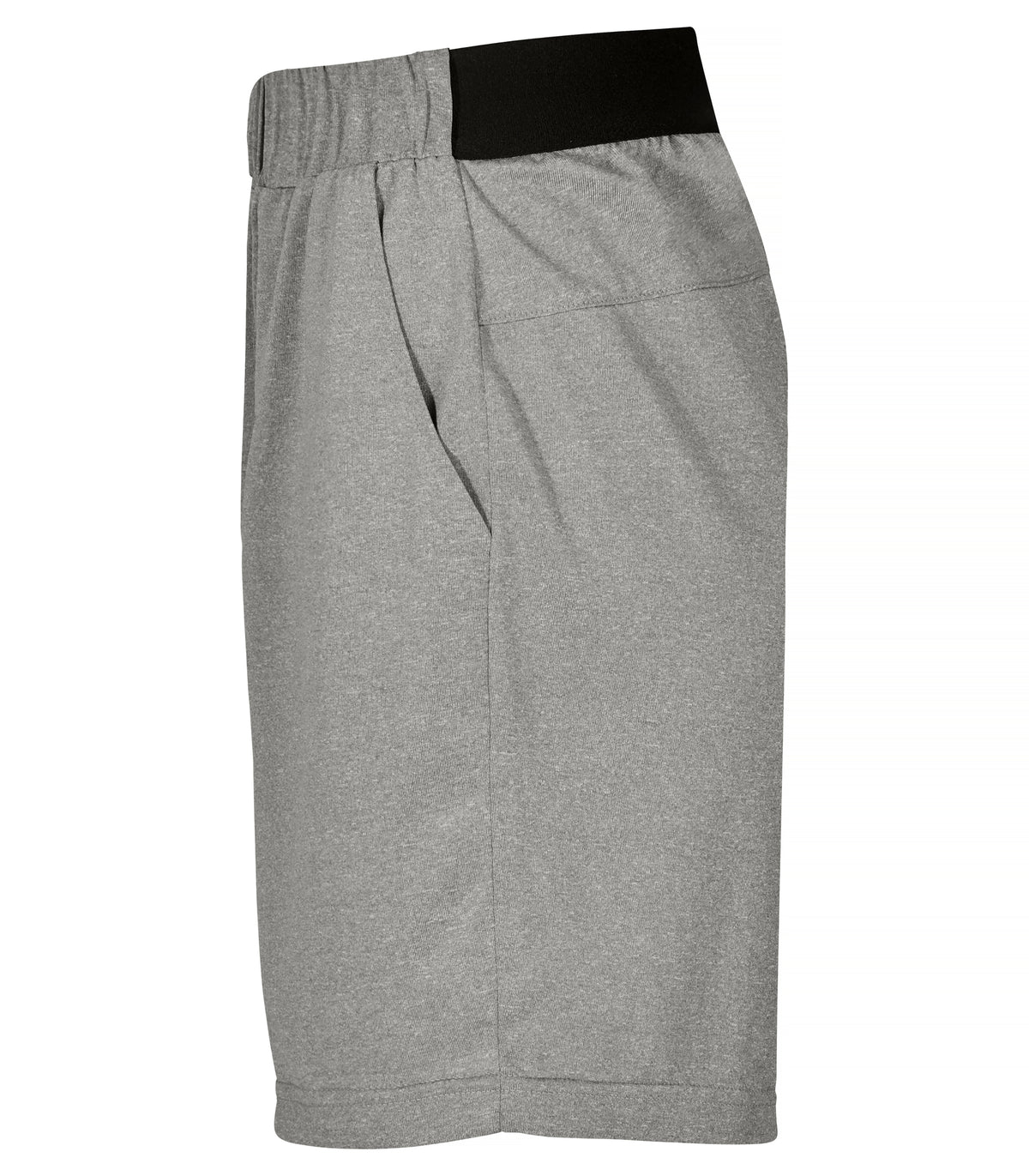 Clique Basic Active Shorts – junior – Gråmelert – venstre side
