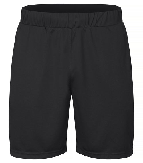 Clique Basic Active Shorts – junior – Svart – forside