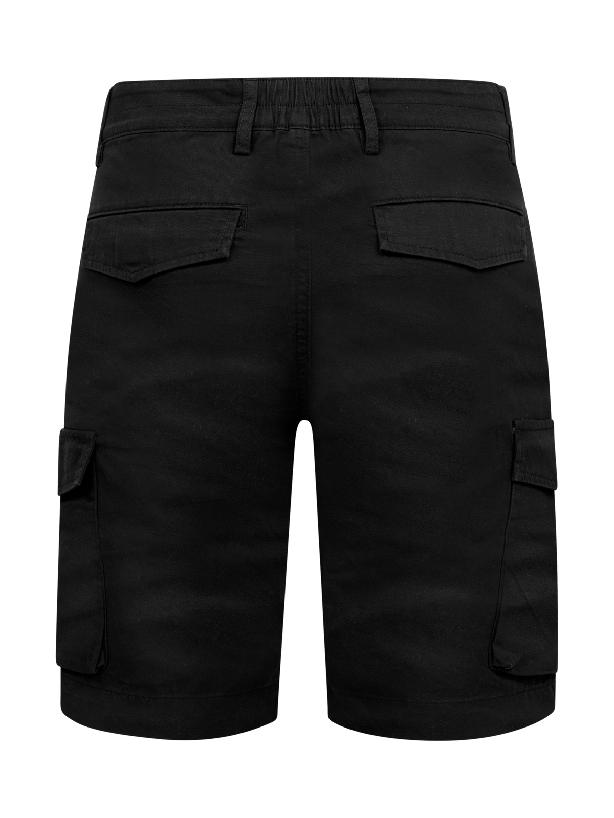 Clique Cargo Shorts – Svart – bakside