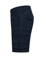 Clique Cargo Shorts – Mørk marineblå – venstre side