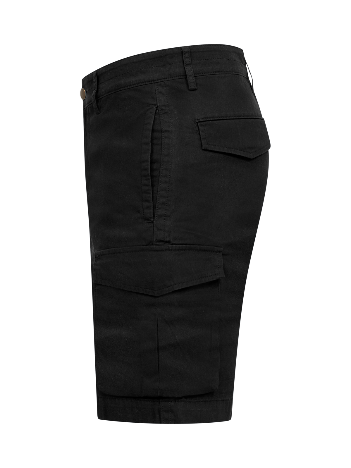 Clique Cargo Shorts – Svart – venstre side