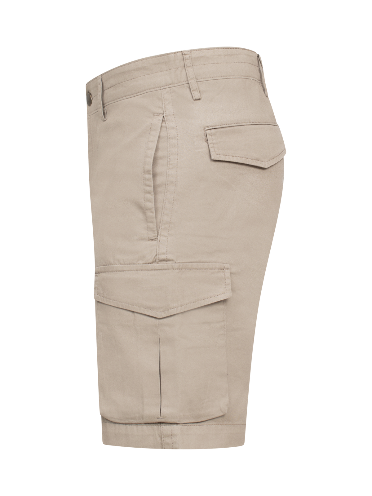 Clique Cargo Shorts – Sand – venstre side
