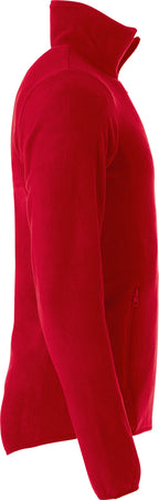 Clique Basic Polar Fleece Jacket – Rød – høyre side