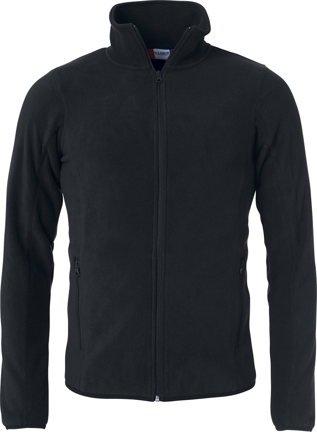 Clique Basic Polar Fleece Jacket – Svart – forside