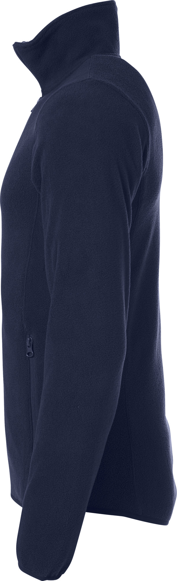 Clique Basic Polar Fleece Jacket – Mørk marineblå – venstre side