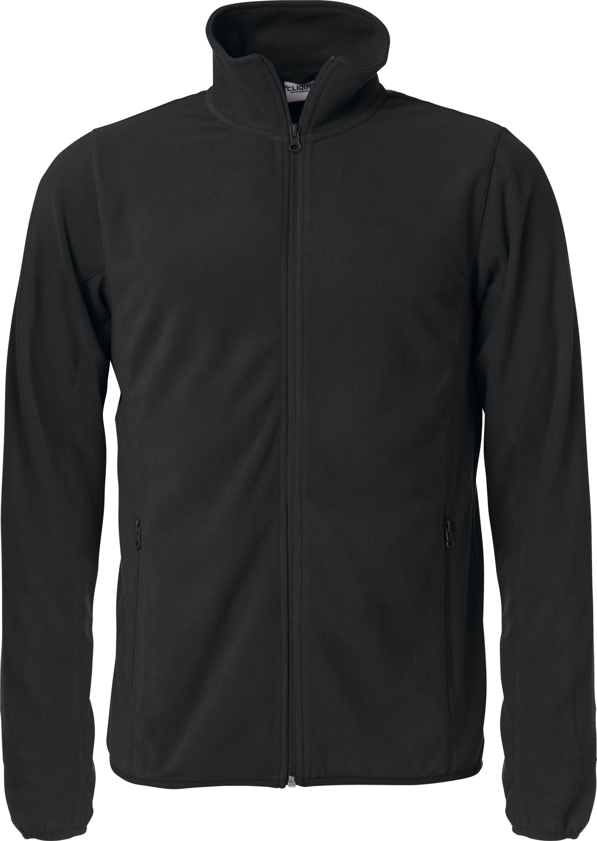 Clique Basic Micro Fleece Jacket – Svart – forside