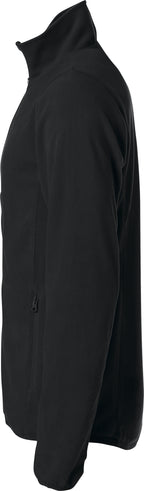 Clique Basic Micro Fleece Jacket – Svart – venstre side
