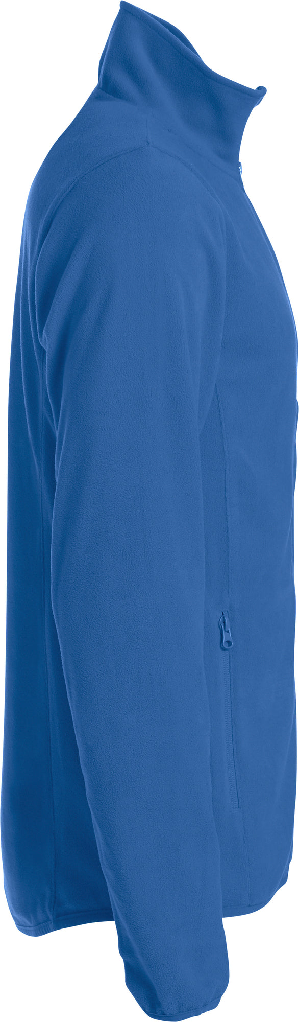 Clique Basic Micro Fleece Jacket – Kongeblå – høyre side