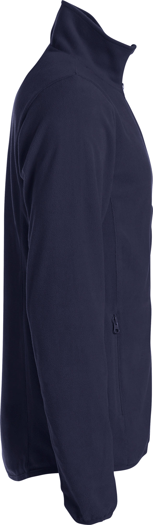 Clique Basic Micro Fleece Jacket – Mørk marineblå – høyre side