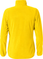 Clique Basic Micro Fleece Jacket – dame – Gul – bakside